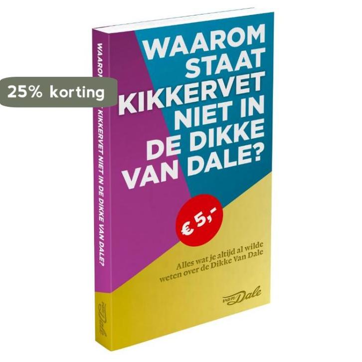 Waarom staat kikkervet niet in de Dikke Van Dale?, Boeken, Overige Boeken, Zo goed als nieuw, Verzenden