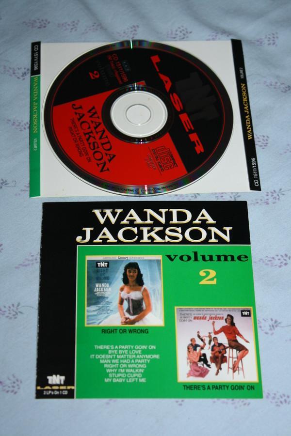 Wanda Jackson - Right Or Wrong/Theres A Party Goin On, Cd's en Dvd's, Cd's | Pop, Gebruikt, Verzenden