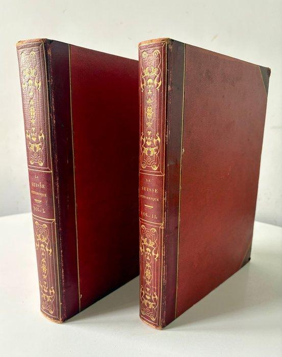 William Beattie / William Henry Bartlett - La Suisse, Antiek en Kunst, Antiek | Boeken en Manuscripten