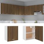 vidaXL Hangkast Lyon 50x31x60 cm bewerkt hout bruin, Huis en Inrichting, Verzenden, Nieuw
