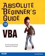 Absolute BeginnerS Guide To Vba 9780789730763, Boeken, Verzenden, Zo goed als nieuw, Paul Mcfedries