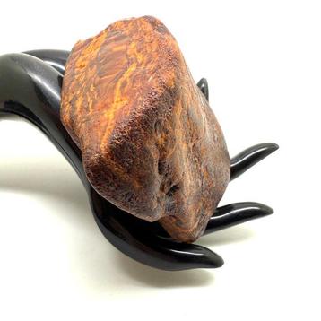 Koninklijke witte Baltische ambersteen van 141,2 gram - beschikbaar voor biedingen