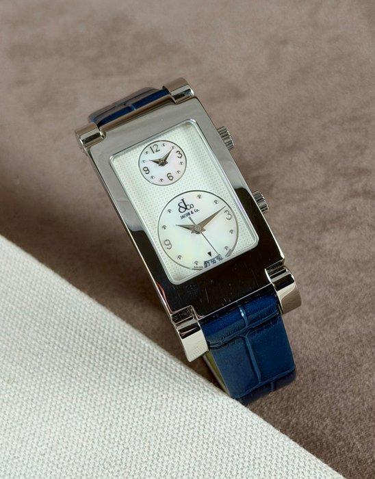 Jacob & Co. - Angel Two-Time Zone white MOP Date dial -, Handtassen en Accessoires, Horloges | Heren