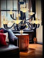 SLC Illumina - MG - Lustre - 12 noir-or - Cristal, Braccia, Antiek en Kunst