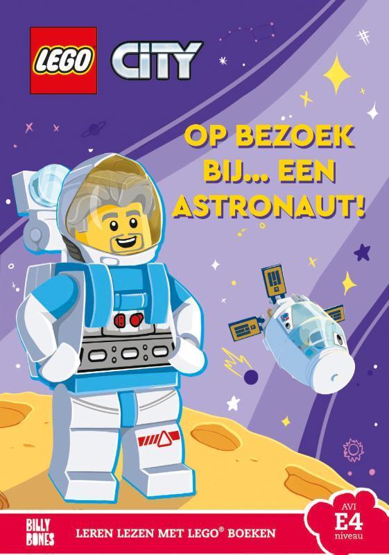 Op bezoek bij... een astronaut! / LEGO AVI - Op bezoek bij /, Boeken, Kinderboeken | Jeugd | onder 10 jaar, Zo goed als nieuw