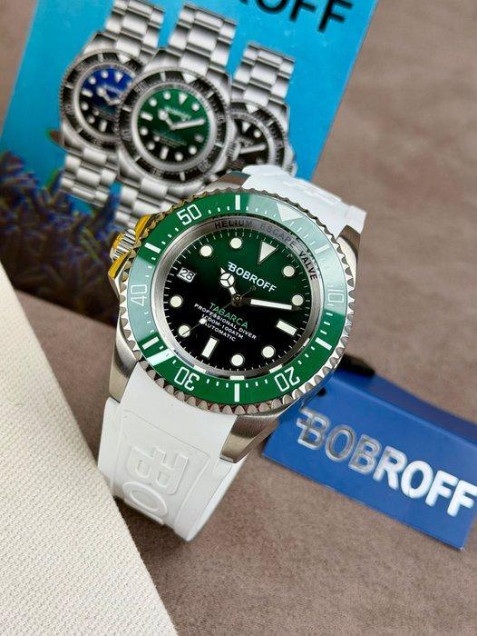 Bobroff - Tabarca Left crown Date Green - BF0002ibv-BFSTB -, Handtassen en Accessoires, Horloges | Heren
