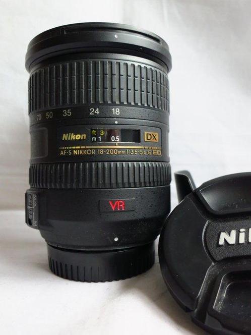 Nikon AF-S DX Zoom-Nikkor 18-200mm f/3.5-5.6G VR Objectif, TV, Hi-fi & Vidéo, Appareils photo numériques