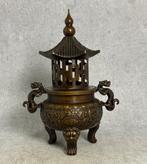 Pagode wierookbrander - Brons - China - Eind 20e eeuw