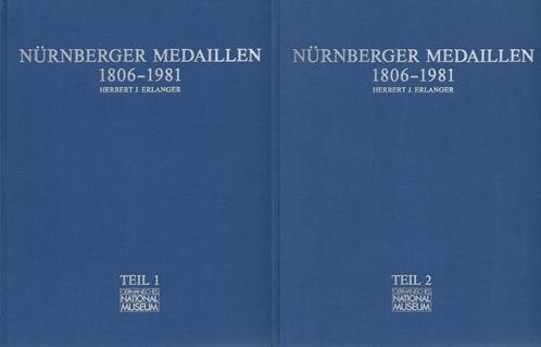 1985 Erlanger, Herbert J Nuernberger medaille 1806-1981 2..., Boeken, Literatuur, Nieuw, Verzenden