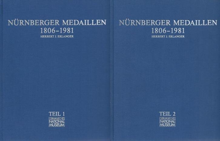 1985 Erlanger, Herbert J Nuernberger medaille 1806-1981 2..., Boeken, Literatuur, Nieuw, Verzenden