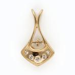 Pendentif - 18 carats Or jaune Diamant (Naturelle)