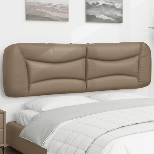 vidaXL Hoofdbordkussen 180 cm kunstleer cappuccinokleurig, Huis en Inrichting, Slaapkamer | Bedden, Nieuw, Verzenden