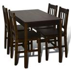 Kotstudenten opgelet! Eethoek-deal: tafel + stoelen -40%!..., Huis en Inrichting, Complete eetkamers, Verzenden, Nieuw, Modern