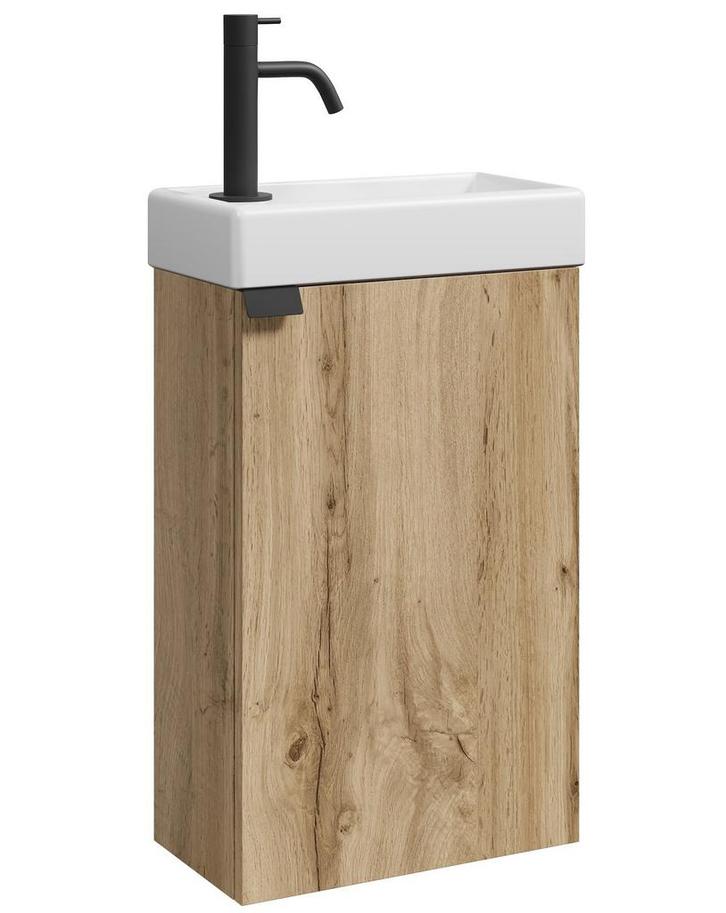 Toiletmeubel Apollo 40 x 22 cm Licht Eiken Fonteinmeubel, Doe-het-zelf en Bouw, Sanitair, Nieuw, Verzenden