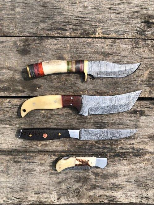 Couteau de cuisine - Couteaux Skinner et utilitaires faits, Antiek en Kunst, Antiek | Keukengerei