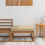 vidaXL Buiten Voetenbank Massief Acacia Hout Naturel, Tuin en Terras, Verzenden, Nieuw