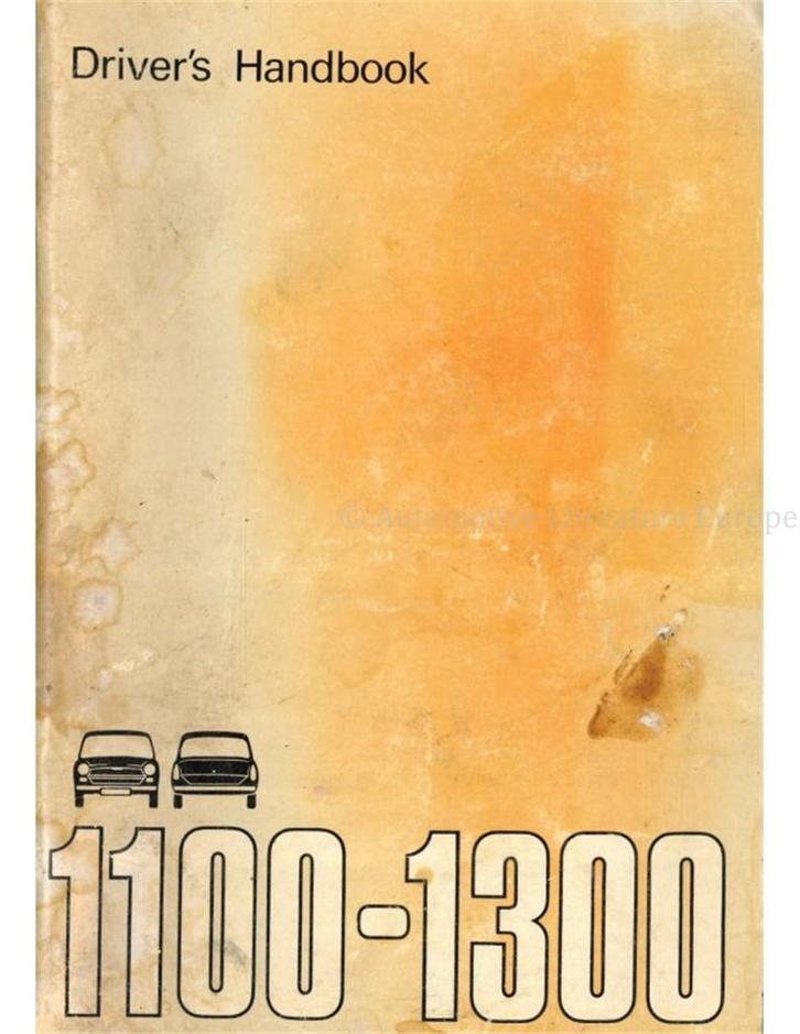 1972 AUSTIN-MORRIS 1100 | 1300 MK IIi INSTRUCTIEBOEKJE, Auto diversen, Handleidingen en Instructieboekjes