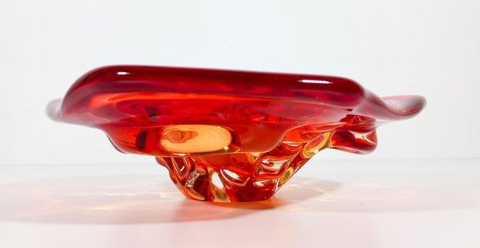 Tafelmiddenstuk - Murano-stijl glas ondergedompeld, Antiquités & Art, Curiosités & Brocante