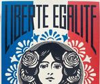 Shepard Fairey (OBEY) - Liberté Égalité Fraternité