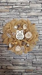 Pakket Jutekrans met uiltje, Hobby en Vrije tijd, Nieuw