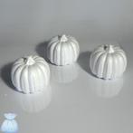 Witte Styropor pompoen 11 cm/ st pompoen van piepschuim, Nieuw