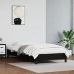 vidaXL Bedframe kunstleer zwart 80x200 cm, Huis en Inrichting, Verzenden, Nieuw