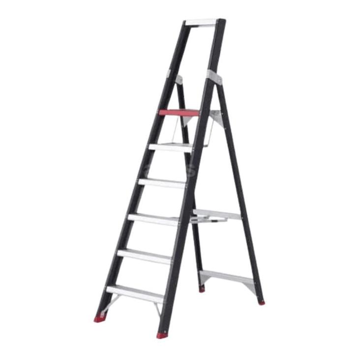Altrex enkele trapladder Taurus 6 treden, Doe-het-zelf en Bouw, Ladders en Trappen, Trap, Nieuw, 2 tot 4 meter, Ophalen of Verzenden