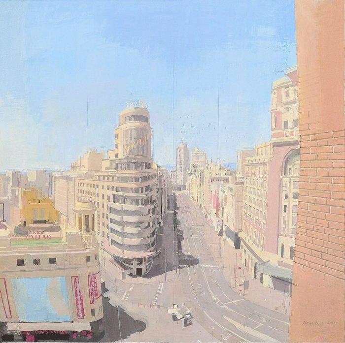 Antonio López (1936) - Gran Vía, August 1, 16:00, Antiek en Kunst, Kunst | Designobjecten