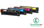 Second Hand HP - Huismerk ST5525 Set toners Zwart, Yellow,, Ophalen of Verzenden, Nieuw, Toner, Second Hand HP