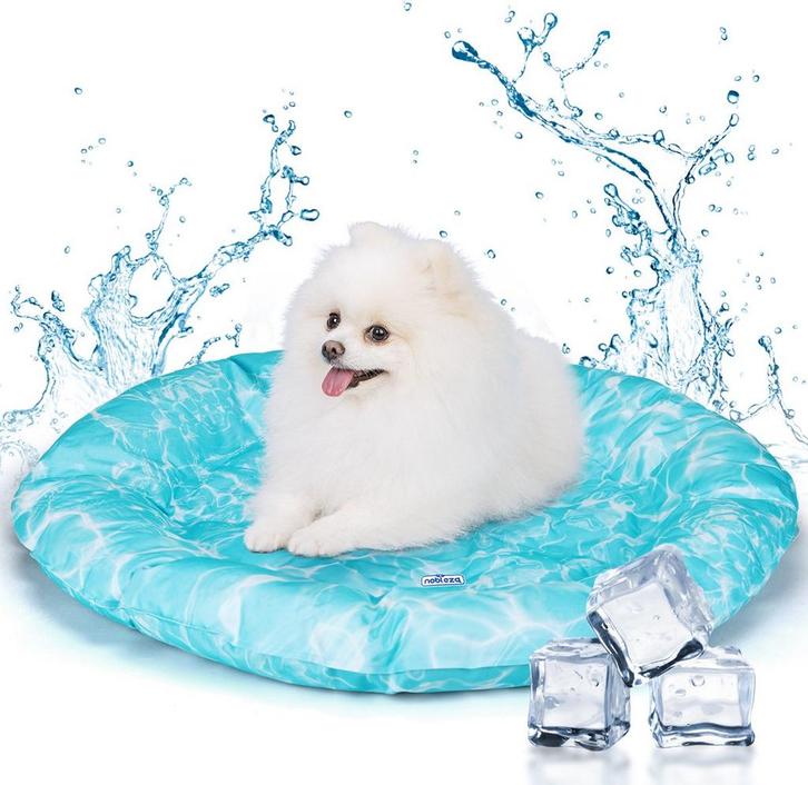 Nobleza Koelmat voor honden en katten - 62x62cm - Blauw, Dieren en Toebehoren, Honden-accessoires, Nieuw, Verzenden