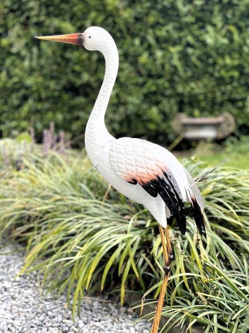 Decoratief ornament - Ooievaar, Antiek en Kunst, Curiosa en Brocante