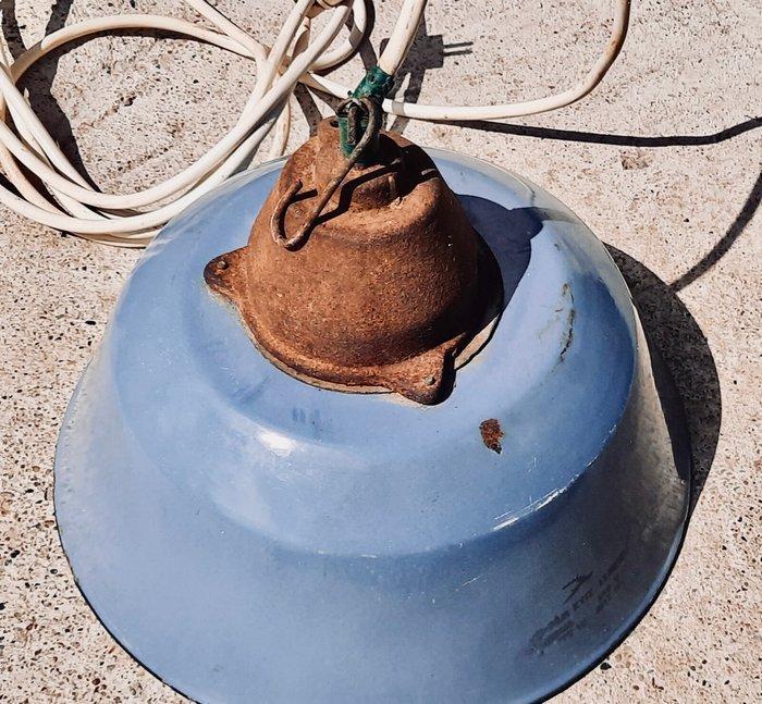 szarvasi - Lampe à suspendre - Émail - Lustre en émail, Antiek en Kunst, Antiek | Wandborden en Tegels