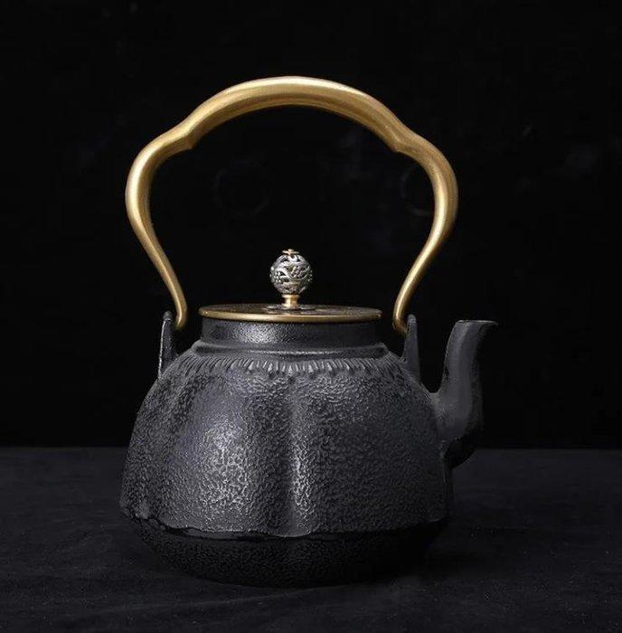 Theepot - IJzer - Japanse gietijzeren theepot, Antiek en Kunst, Antiek | Overige Antiek