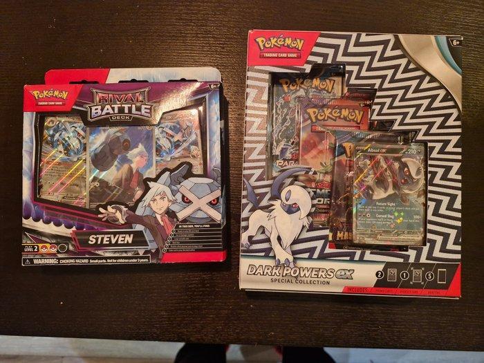 Pokémon - 2 Box - Dark powers ex special collection/ rival, Hobby en Vrije tijd, Verzamelkaartspellen | Pokémon