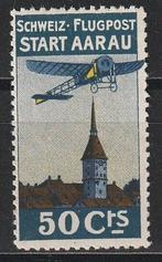 Suisse 1912 - Deux précurseurs de la poste aérienne., Postzegels en Munten, Postzegels | Europa | België, Gestempeld