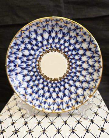 Lomonosov - Assiette à sandwich (9) - Porcelaine