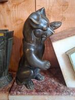 Pendule de cheminée - Marbre, Régule - 1930-1940 - pendule, Antiquités & Art