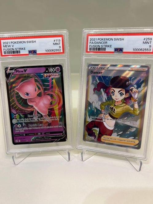 Pokémon - 2 Graded card - PSA 9, Hobby en Vrije tijd, Verzamelkaartspellen | Pokémon