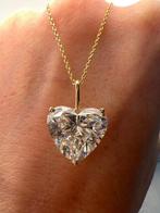 Halsketting - 14 karaat Geel goud - 7.09ct. tw. Diamant, Handtassen en Accessoires, Kettingen, Nieuw