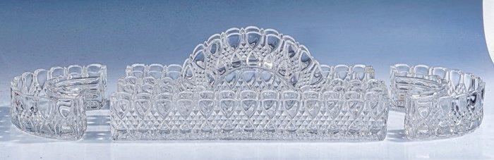 Val Saint Lambert - chemin-de-table - Loper - 19 cm - 10, Antiquités & Art, Art | Objets design