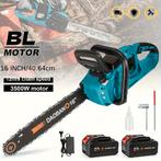 3500W Borstelloze Accu-Kettingzaag - Zware 16-Inch Kettingza, Doe-het-zelf en Bouw, Verzenden, Nieuw