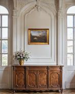 Scuola romana (XVIII) - Paesaggio con ponte vecchio