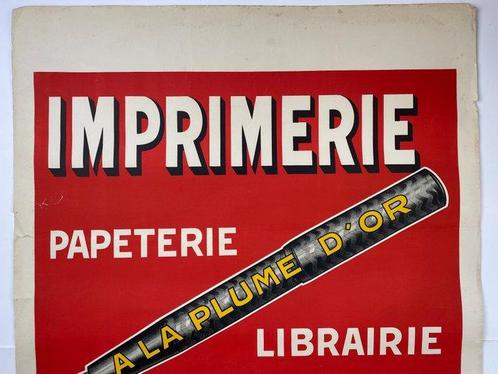 Anonymous - Imprimerie C. Vannier A la plume dor - Jaren, Antiek en Kunst, Kunst | Tekeningen en Fotografie