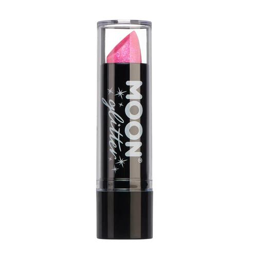 Moon Glitter Iridescent Glitter Lipstick Pink 4.2g, Hobby & Loisirs créatifs, Articles de fête, Envoi