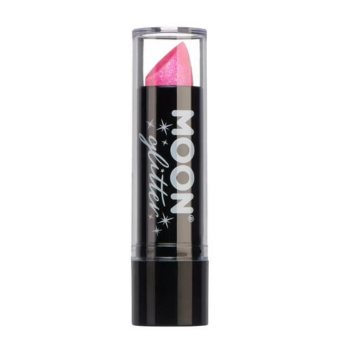 Moon Glitter Iridescent Glitter Lipstick Pink 4.2g, Hobby en Vrije tijd, Feestartikelen, Nieuw, Verzenden