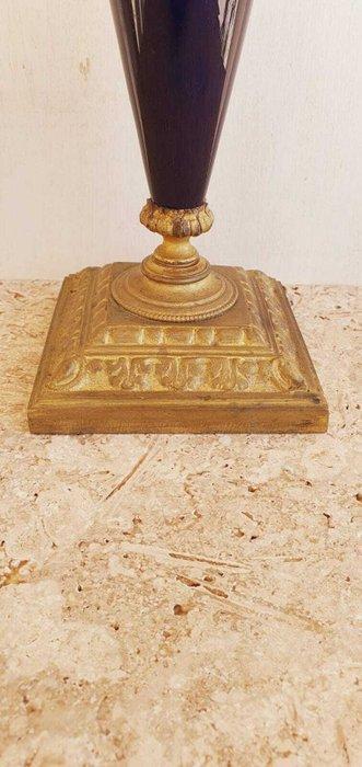 Petroleumlamp - Koper, Messing, Glas, Antiek en Kunst, Curiosa en Brocante