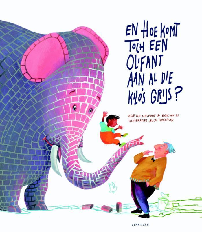 En hoe komt toch een olifant aan al die kilos grijs?, Boeken, Prentenboeken en Plaatjesalbums, Gelezen, Verzenden