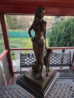 Cesare - Beeld, Handmade Egyptian Queen Cleopatra Bronze, Antiek en Kunst