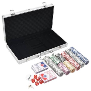 vidaXL 300-delige Pokerset 11,5 g, Verzenden
