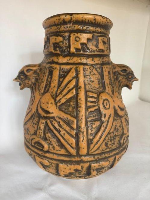 Jasba Keramik - Mid Century Modern - Fat Lava Era - Vase -, Antiek en Kunst, Curiosa en Brocante